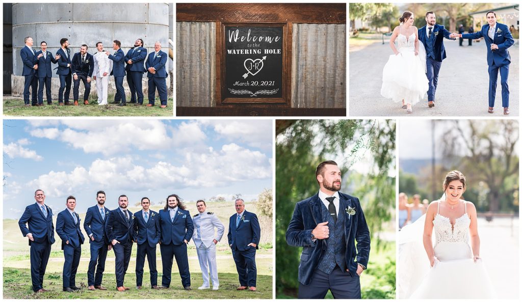 Groomsmen Paicines Ranch Wedding by Alicia Arcidiacono of Chasing Chickadees Photography