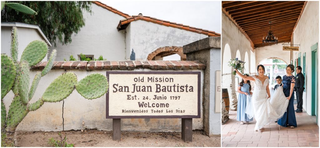 Mission San Juan Bautista Wedding photos