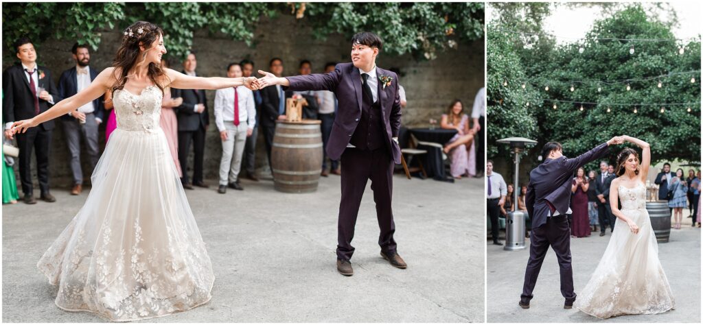 First dance wedding at Sand Rock Farm
