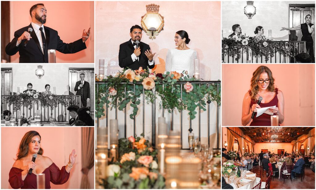 Padua Hills Theatre Toasts Reception Wedding