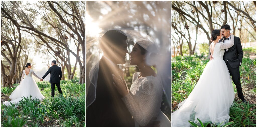 Romantic couple wedding padua hills theatre