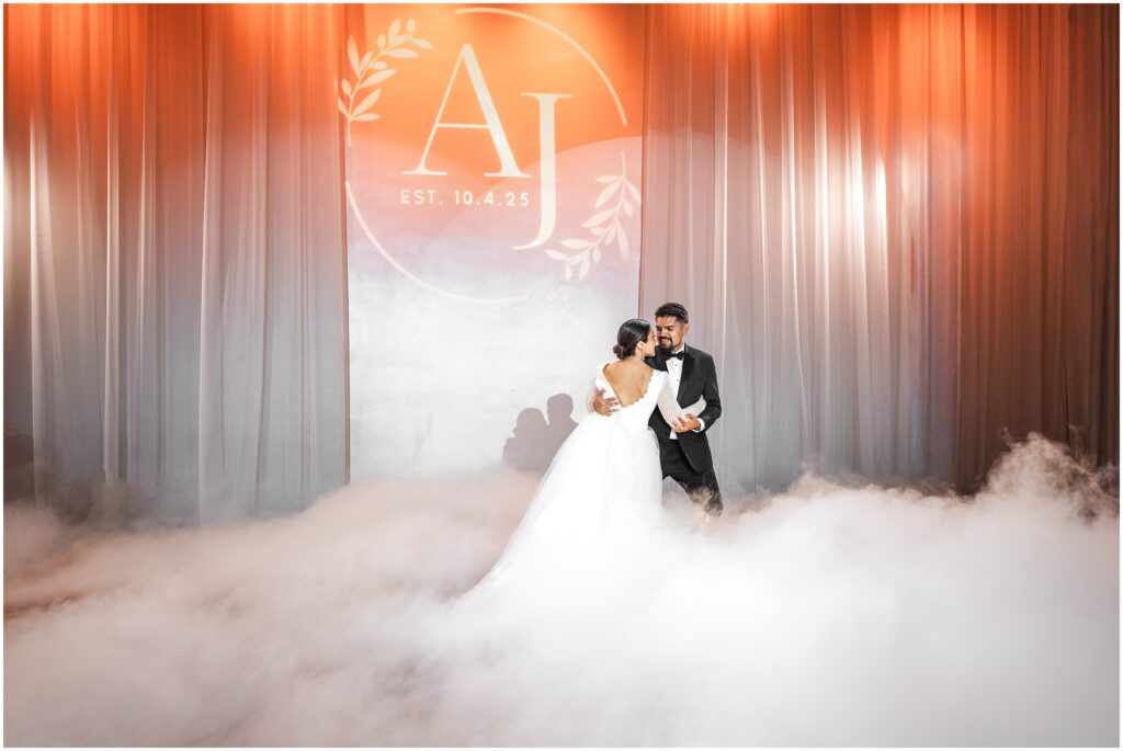 Fog First Dance Wedding Padua Hills Theatre